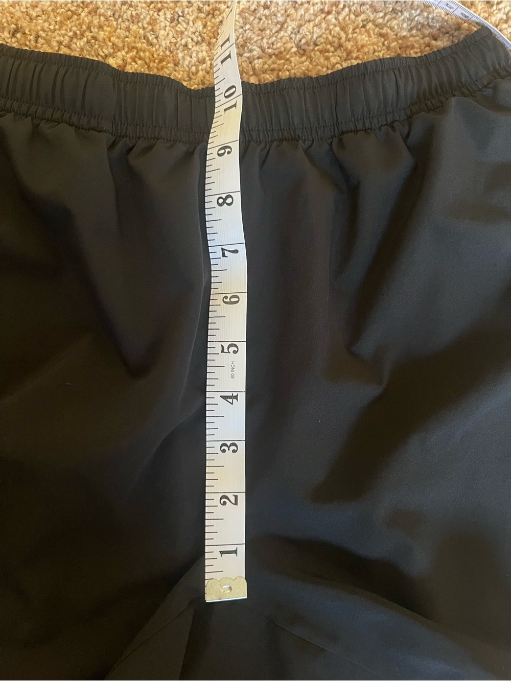 Gymshark Black Training Shorts Size Medium Athletic Gym Running Performance - Picture 6 of 8